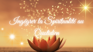 spiritualité au quotidien