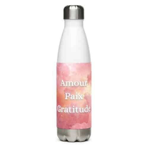 Gourde vibratoire « PLÉNITUDE & GRATITUDE »