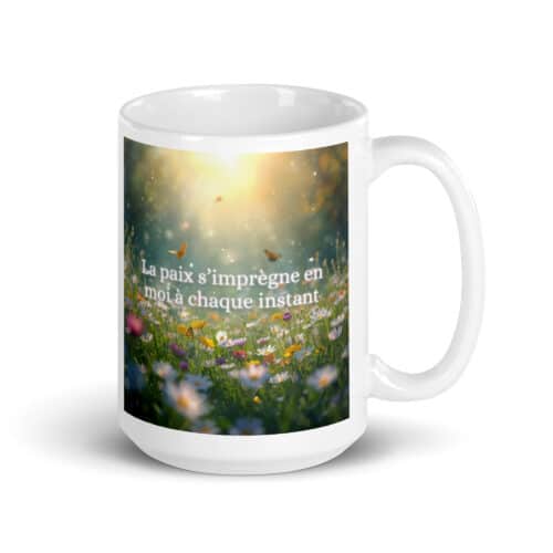 Mug vibratoire « PAIX & ANCRAGE »
