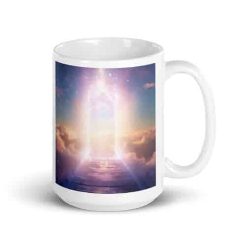 Mug vibratoire « OUVERTURE & CONNEXION DIVINE »