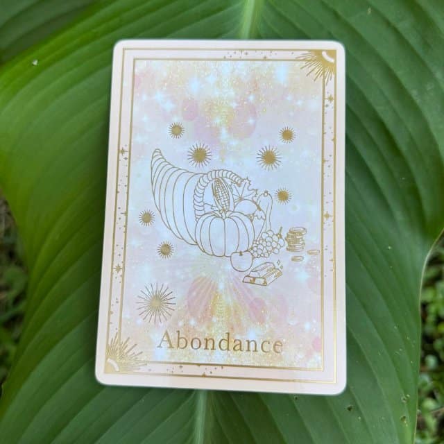 Carte Abondance